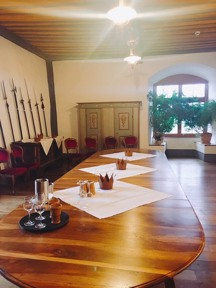 Rittersaal Wasserschloss Hagenwil